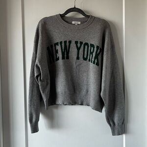 Orange Kiss Essentials 'New York' Cropped Sweater